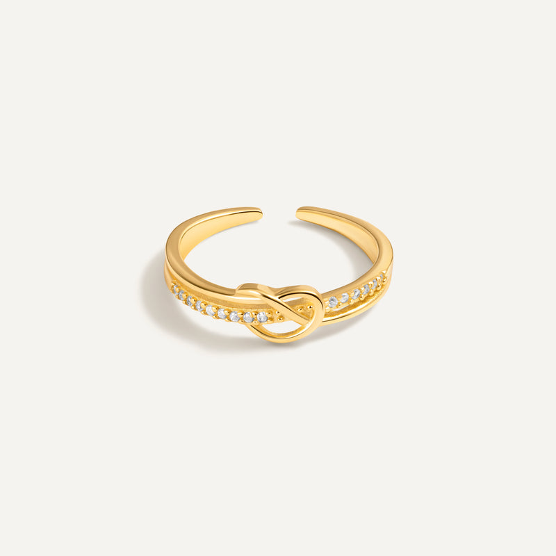 Belle & Ivy Forever Knot Ring