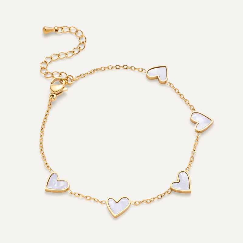 Belle & Ivy Heart Bracelet