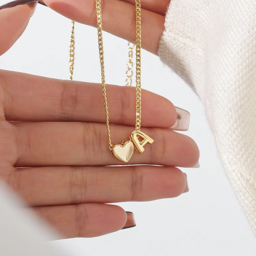 Belle & Ivy Name Bubble Necklace